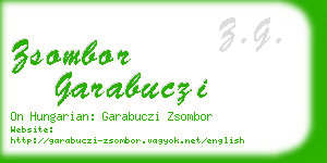 zsombor garabuczi business card